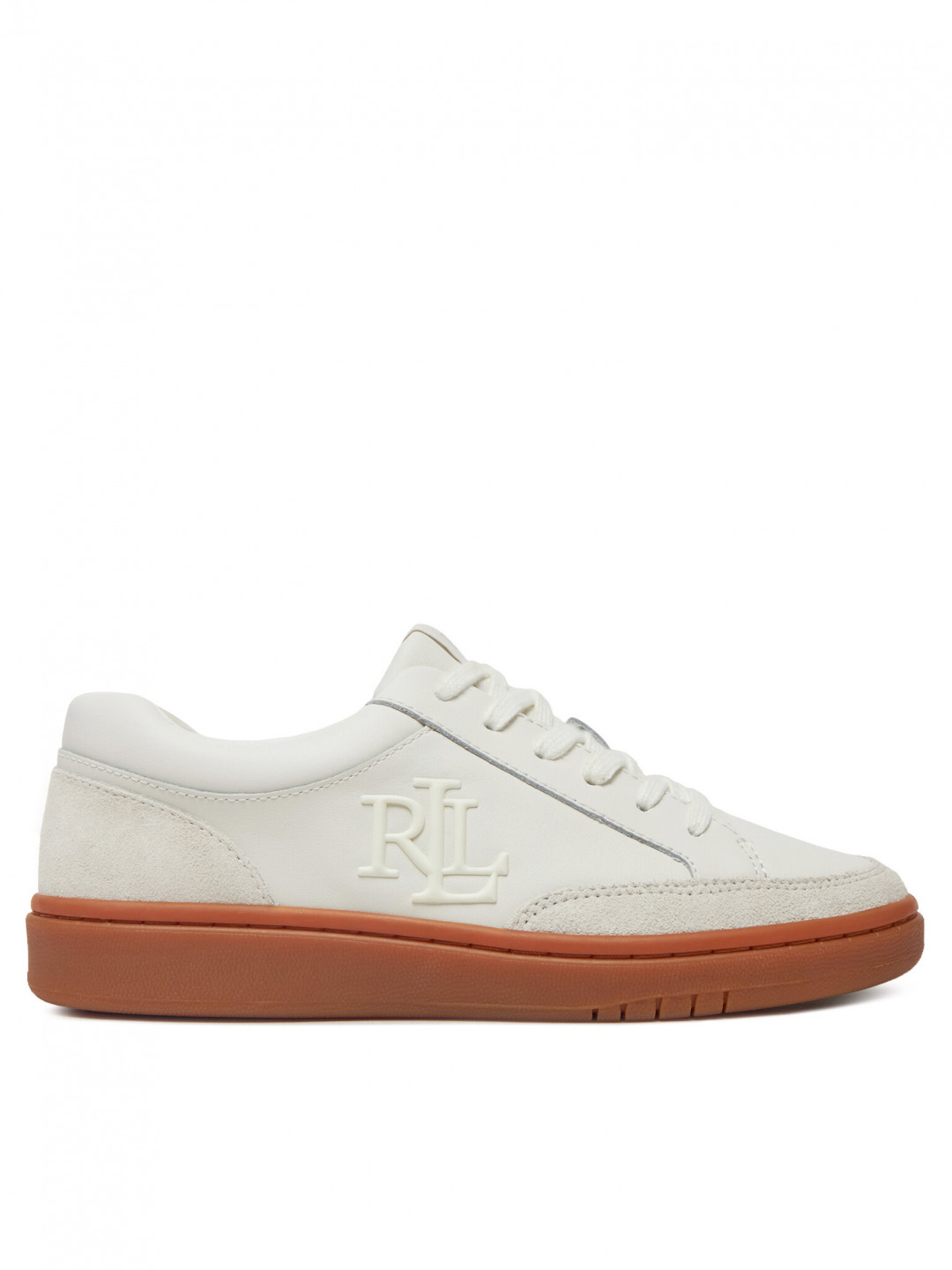 LAUREN RALPH LAUREN Sneakersy Hailey VI 802959240001 Bílá